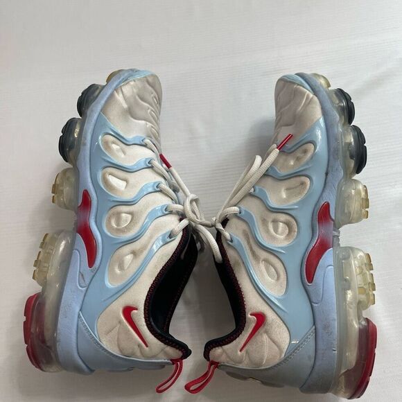 Nike AIR VAPORMAX PLUS Chicago CW6974-100 Men SZ 10.5 10 1/2 Psychic Blue - Picture 8 of 9